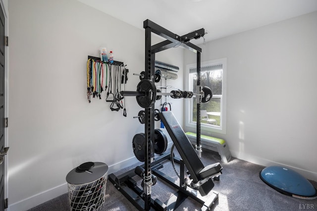 3047 Fulton St, Lynchburg, VA 24501 - workout room featuring baseboards