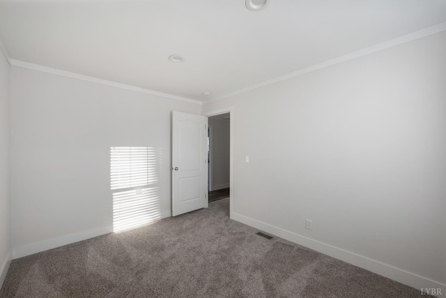 899 Union Hill Rd, Amherst, VA 24521 - spare room featuring carpet flooring and ornamental molding