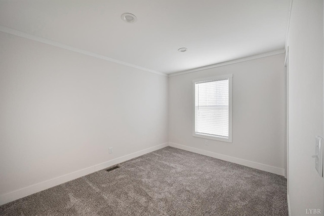 899 Union Hill Rd, Amherst, VA 24521 - carpeted spare room with crown molding and baseboards