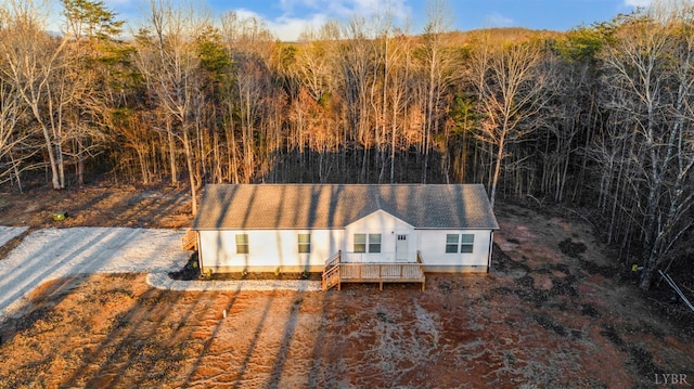 899 Union Hill Rd, Amherst, VA 24521 - view from above of property with a heavily wooded area