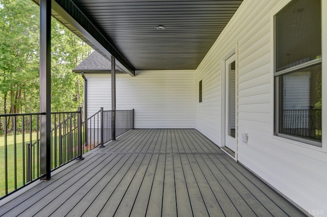 1327 Greenhouse Rd, Rustburg, VA 24588 - view of deck