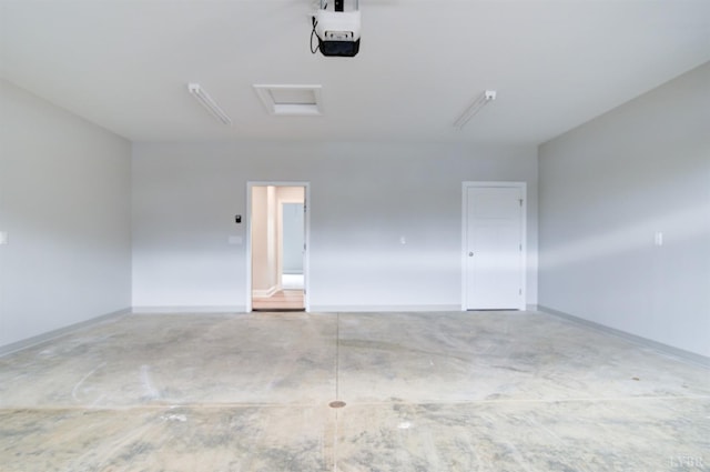 1327 Greenhouse Rd, Rustburg, VA 24588 - garage featuring baseboards and a garage door opener
