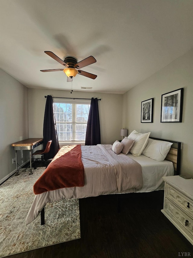 1810 Broadway St Unit 102, Lynchburg, VA 24501 - bedroom featuring a ceiling fan and baseboards