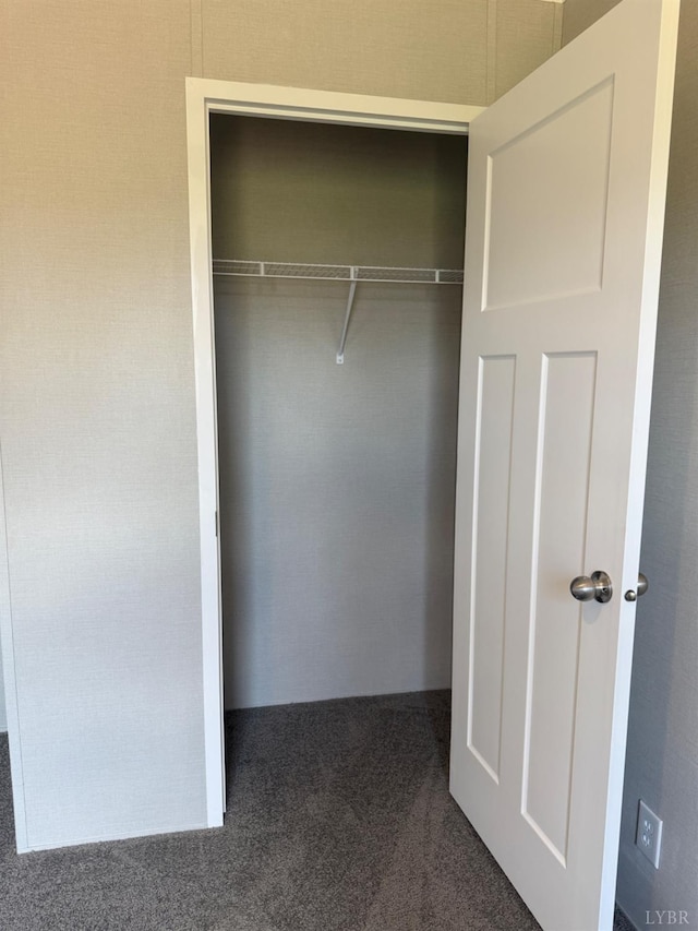 view of closet