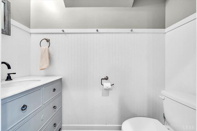 59 Broad St, Daleville, VA 24083 - bathroom with vanity and toilet