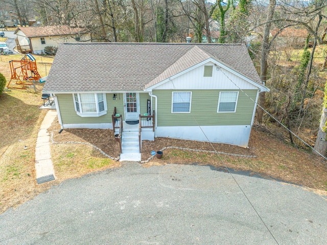 1117 Long Meadows Dr, Lynchburg, VA 24502 - view of front of property with roof with shingles