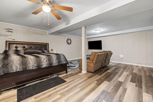 1117 Long Meadows Dr, Lynchburg, VA 24502 - bedroom with wood finished floors and a ceiling fan