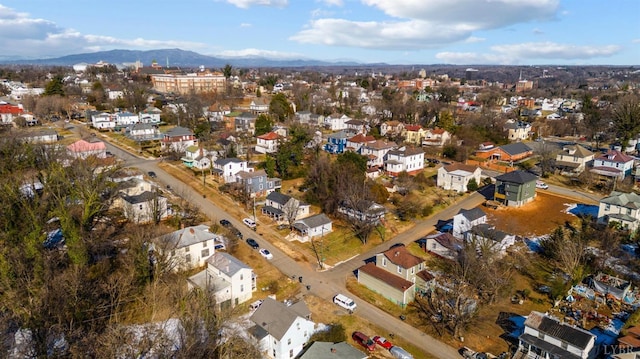 1516 Pierce St, Lynchburg, VA 24501 - aerial view of property's location featuring nearby suburban area and mountains