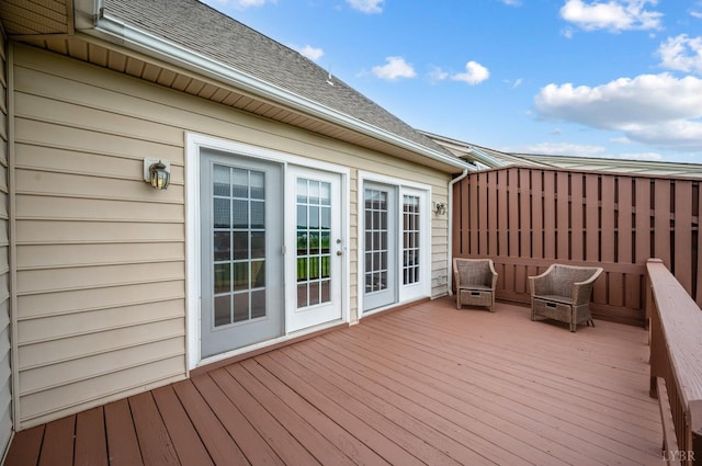 152 Fairwinds Ct, Forest, VA 24551 - view of wooden terrace