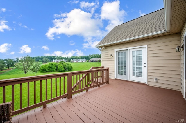152 Fairwinds Ct, Forest, VA 24551 - deck featuring a lawn