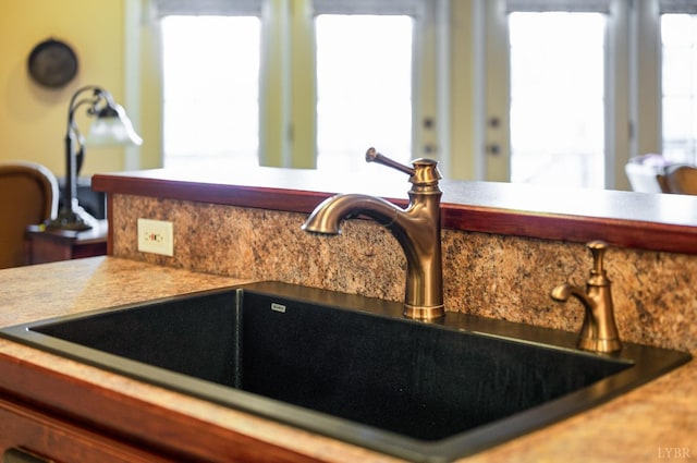 152 Fairwinds Ct, Forest, VA 24551 - detailed view of a sink and backsplash