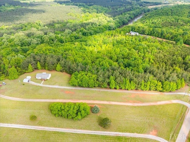 2453 Easome Rd, Hurt, VA 24563 - bird's eye view of a heavily wooded area
