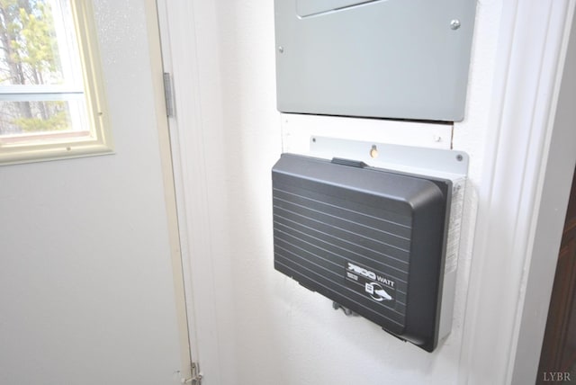 2453 Easome Rd, Hurt, VA 24563 - detailed view of stacked washer / drying machine