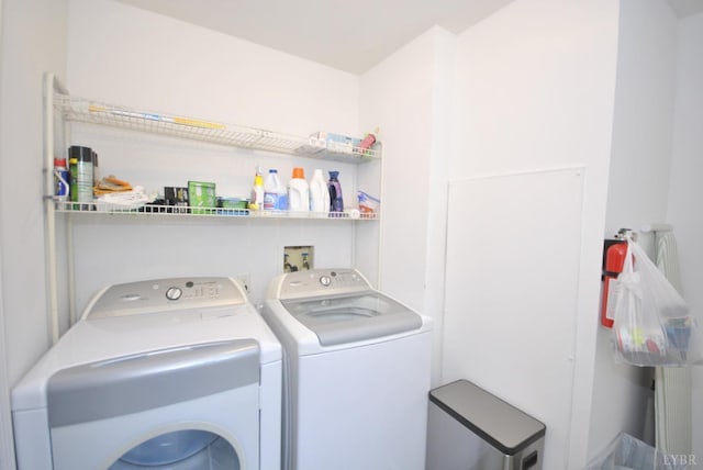 2453 Easome Rd, Hurt, VA 24563 - laundry area with washing machine and dryer