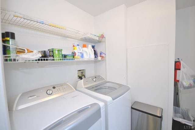 2453 Easome Rd, Hurt, VA 24563 - laundry room featuring washing machine and dryer