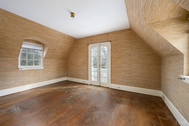 113 Oakwood Pl, Lynchburg, VA 24503 - bonus room featuring plenty of natural light, hardwood / wood-style floors, and lofted ceiling