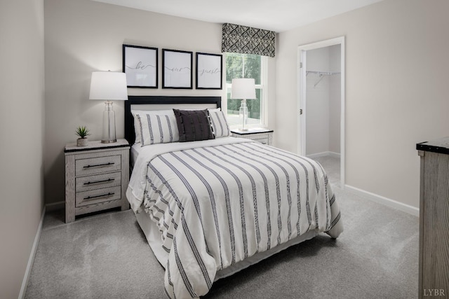65 Kade Ct, Lynchburg, VA 24502 - carpeted bedroom with baseboards and a spacious closet