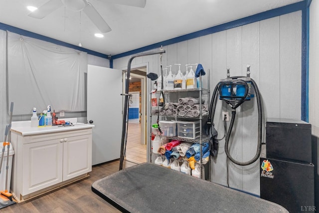 273 Riverbend Rd, Altavista, VA 24517 - interior space with a ceiling fan