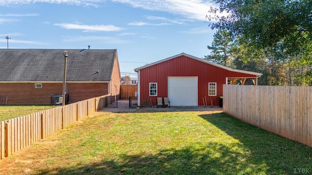 273 Riverbend Rd, Altavista, VA 24517 - view of outbuilding featuring a fenced backyard and an outdoor structure