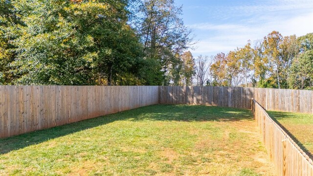 273 Riverbend Rd, Altavista, VA 24517 - view of yard featuring a fenced backyard