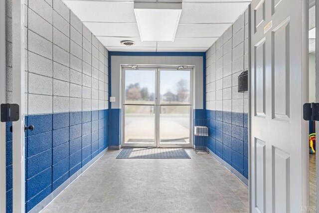 273 Riverbend Rd, Altavista, VA 24517 - interior space featuring tile walls and visible vents