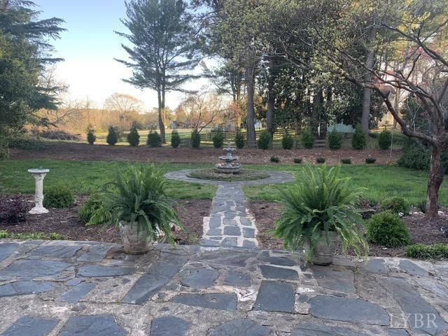 1670 Church St, Appomattox, VA 24522 - view of home's community with a yard and a patio area