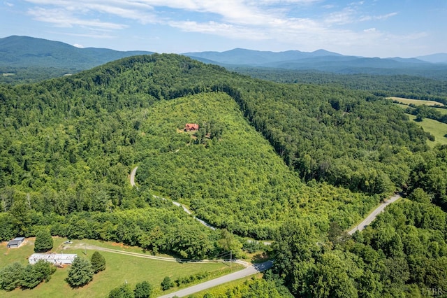 2766 Camden Rd, Big Island, VA 24526 - bird's eye view featuring a mountain view