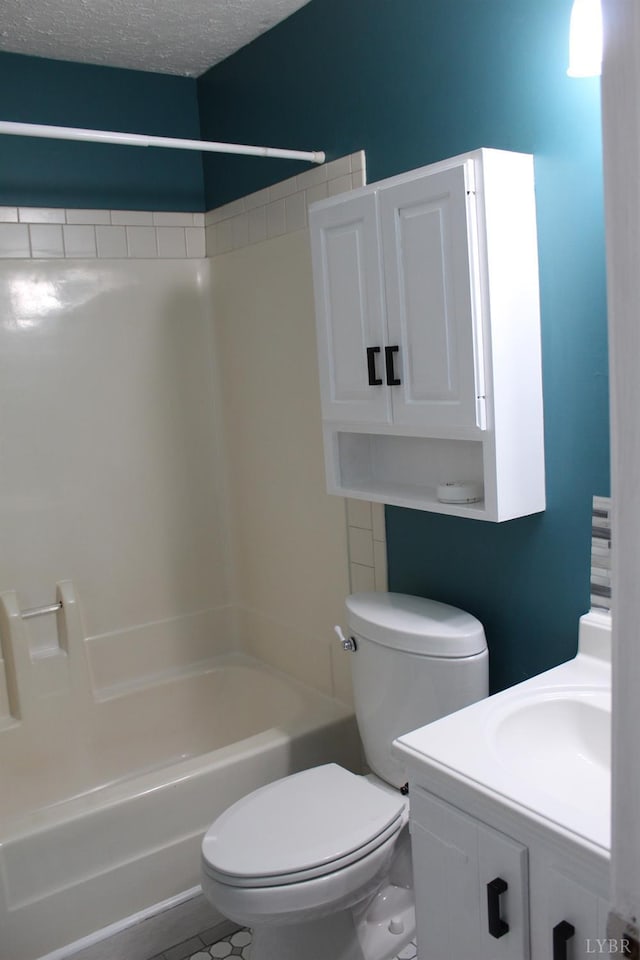 34 Cape Point Ct, Lynchburg, VA 24502 - bathroom featuring toilet, bathing tub / shower combination, and vanity