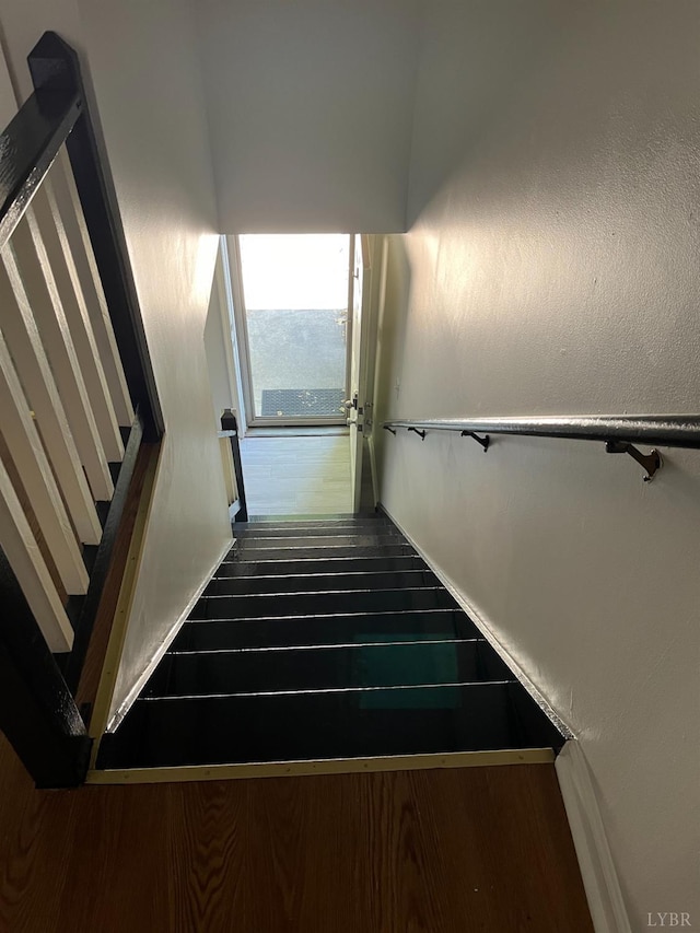 34 Cape Point Ct, Lynchburg, VA 24502 - stairs featuring wood finished floors