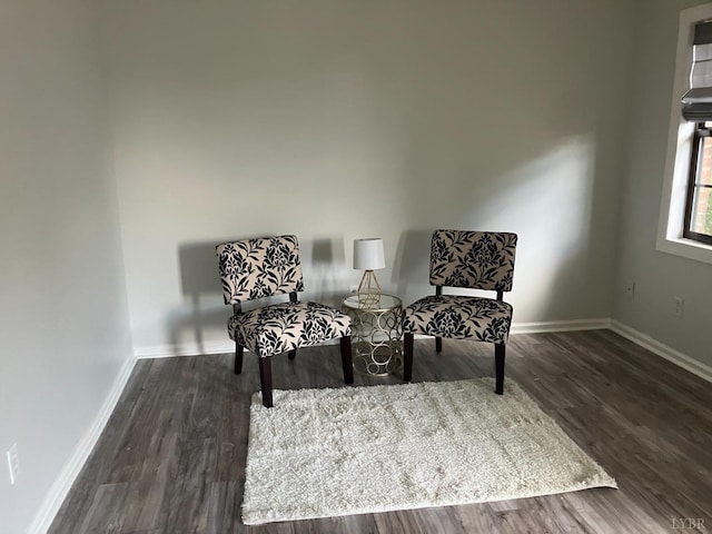 34 Cape Point Ct, Lynchburg, VA 24502 - living area with baseboards and dark wood-style flooring
