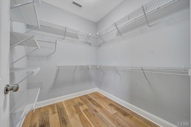 1270 Hupps Hill Ln, Forest, VA 24551 - walk in closet with wood finished floors