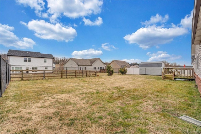 1270 Hupps Hill Ln, Forest, VA 24551 - view of yard featuring a residential view and a wooden deck