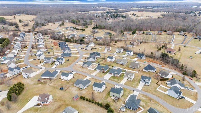 1270 Hupps Hill Ln, Forest, VA 24551 - aerial overview of property's location with nearby suburban area