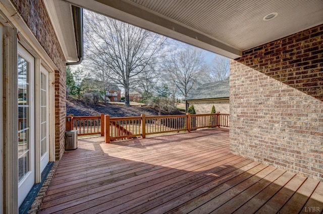 1060 Governors Ln, Forest, VA 24551 - view of wooden terrace
