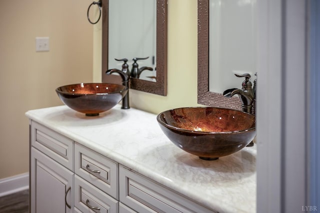 1060 Governors Ln, Forest, VA 24551 - bathroom with double vanity