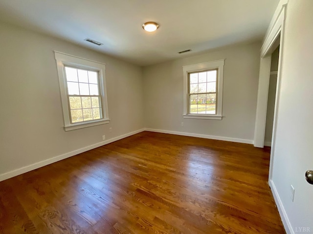 143 Lake Dr, Amherst, VA 24521 - empty room with wood finished floors and baseboards