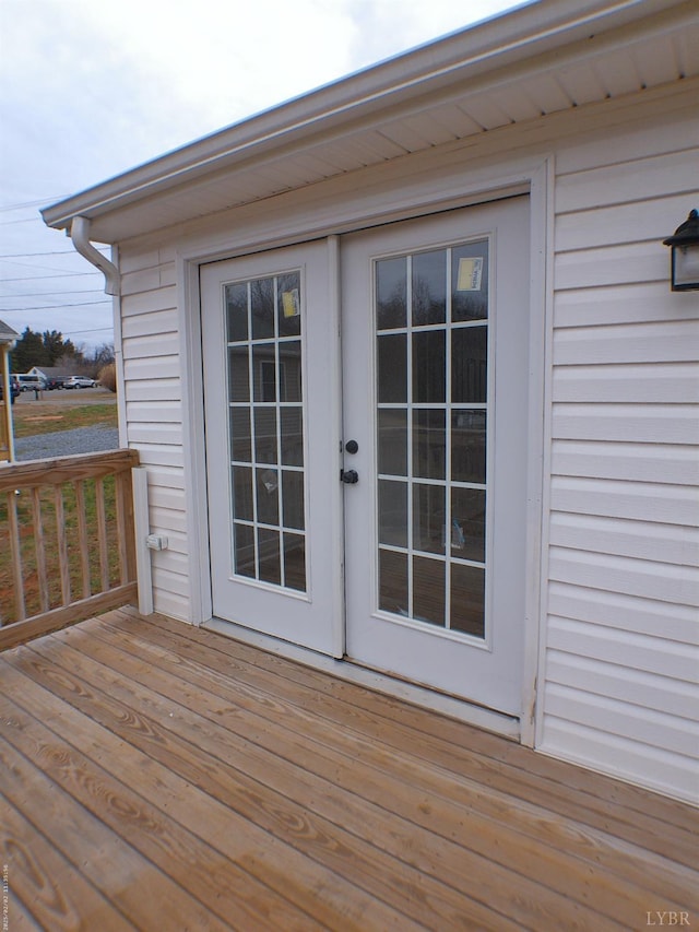 192 Main St, Madison Heights, VA 24572 - view of wooden deck