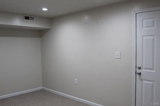224 Duncraig Dr, Lynchburg, VA 24502 - carpeted spare room featuring baseboards and recessed lighting