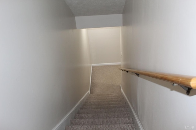 224 Duncraig Dr, Lynchburg, VA 24502 - stairway with carpet and baseboards