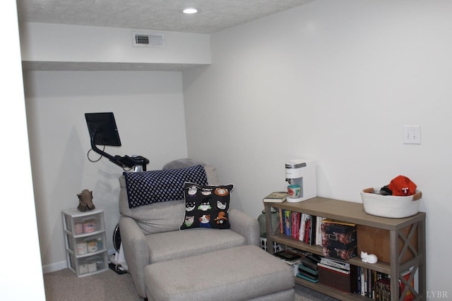 224 Duncraig Dr, Lynchburg, VA 24502 - sitting room featuring carpet floors and baseboards