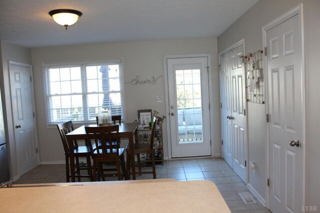 224 Duncraig Dr, Lynchburg, VA 24502 - dining room featuring light tile patterned flooring and baseboards