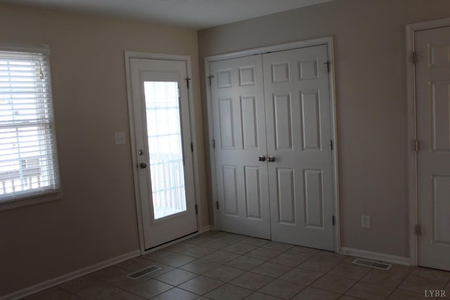 224 Duncraig Dr, Lynchburg, VA 24502 - entrance foyer with light tile patterned floors and baseboards