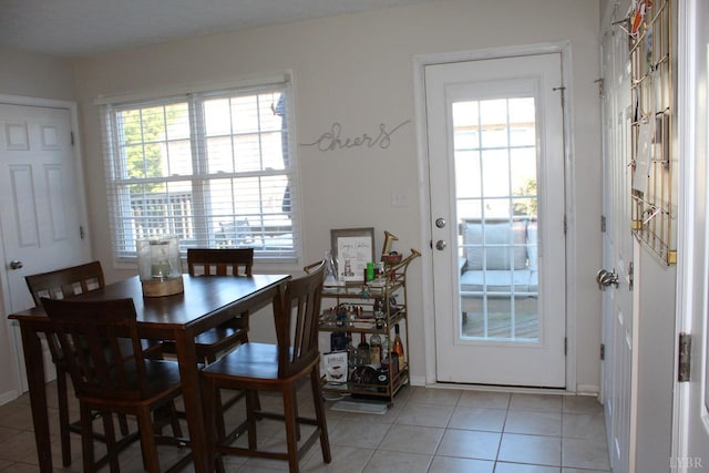 224 Duncraig Dr, Lynchburg, VA 24502 - dining area featuring light tile patterned floors and plenty of natural light