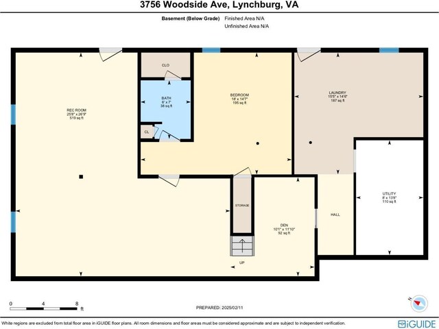 3756 Woodside Ave, Lynchburg, VA 24503 - home floor plan