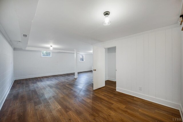 3756 Woodside Ave, Lynchburg, VA 24503 - basement featuring dark wood-style flooring