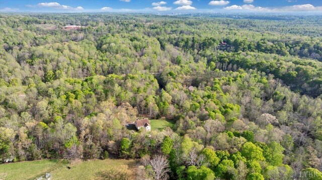 268 Leftwich Rd, Madison Heights, VA 24572 - aerial view of property's location with a forest