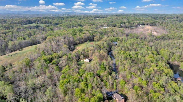 268 Leftwich Rd, Madison Heights, VA 24572 - aerial view of property's location with a heavily wooded area