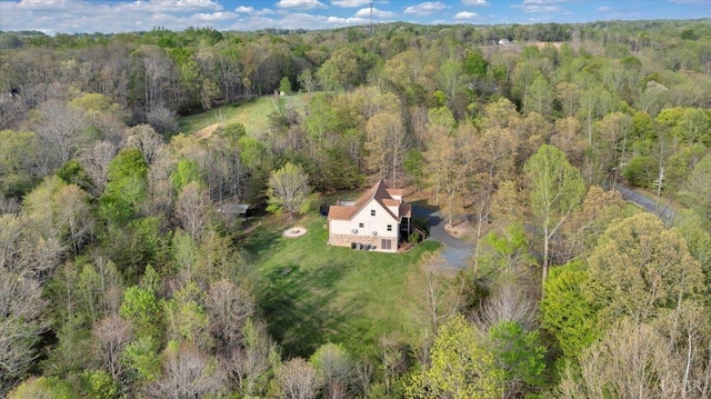 268 Leftwich Rd, Madison Heights, VA 24572 - view of subject property featuring a heavily wooded area