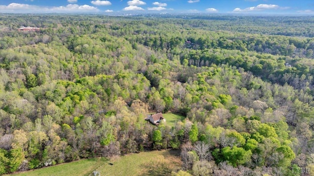 268 Leftwich Rd, Madison Heights, VA 24572 - aerial view of property and surrounding area featuring a forest