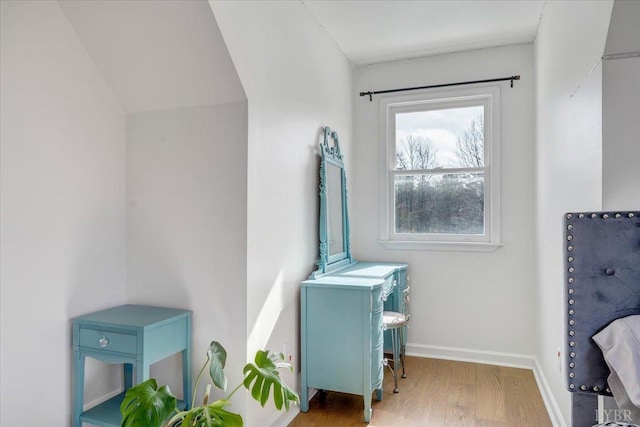 268 Leftwich Rd, Madison Heights, VA 24572 - bathroom with wood finished floors and baseboards